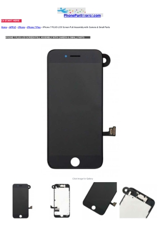 IPHONE 7 LCD SCREEN DIGITIZER