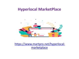 Hyperlocal MarketPlace