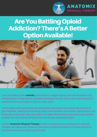 Are You Battling Opioid Addiction? There’s A Better Option Available!