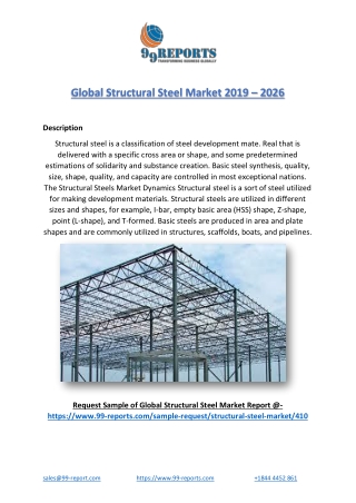 Global Structural Steel Market 2019 – 2026
