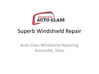 Automobile  Glass Repair Royse City