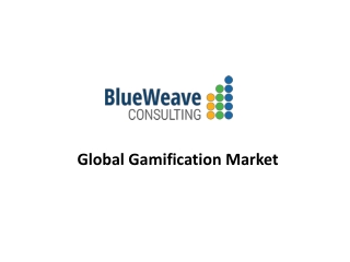 Global Gamification Market Trends 2021