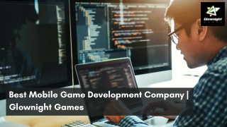 Best Mobile Game Development Company | Glownight Games