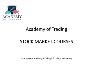 Stock Market courses