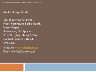 Get the best Graphic Design Services in India