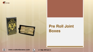 Pre roll joint boxes High Resolution Stock Photography in London, UK