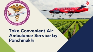 Book the Best Air Ambulance Service in Hyderabad for Safe Service