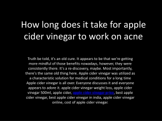 How to apply apple cider vinegar on face