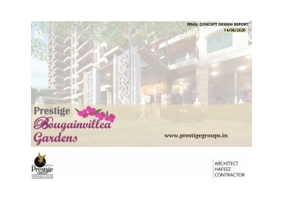 prestige bougainvillea gardens sector 150 noida brochure