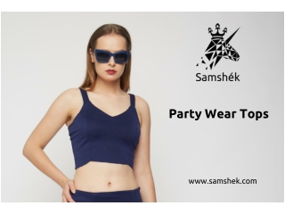 New Women Party Wear Tops 2021