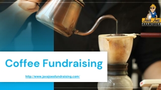 Coffee Fundraising