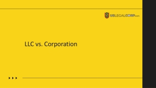 LLC vs. C-Corporation