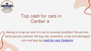 Unwanted Car Wreckers in Canberra