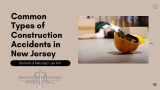Common Types of Construction Accidents in New Jersey