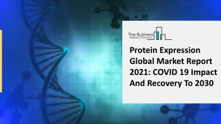 Protein Expression Market COVID 19 Impact Analysis, Size And Industry Trends Forecast Till 2025