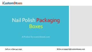 Nail Polish Packaging