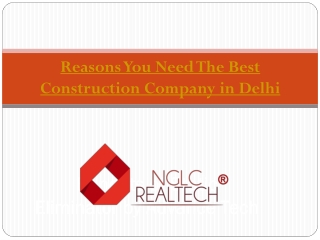 Professional Best Construction Company in Delhi
