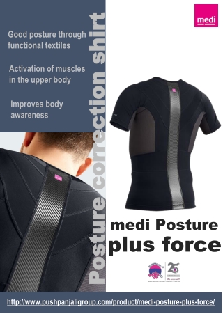 medi Posture plus force | Pushpanjali medi India Pvt Ltd