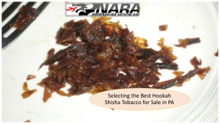 Selecting the Best Hookah Shisha Tobacco for Sale in PA