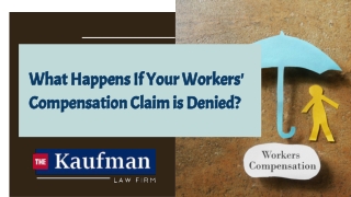 What Happens If Your Workers Compensation Claim is Denied?