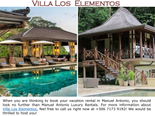 Villa Los Elementos