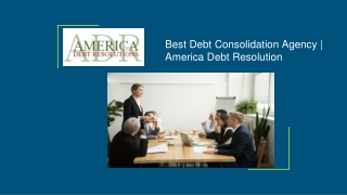 Top Debt Consolidation Agency