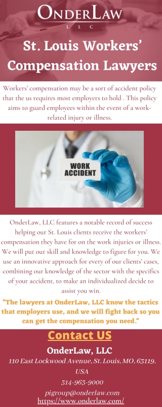 St. Louis Workers’ Compensation Lawyers