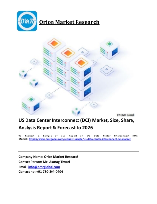 US Data Center Interconnect (DCI) Market Trends, Size, Competitive Analysis and Forecast 2020-2026