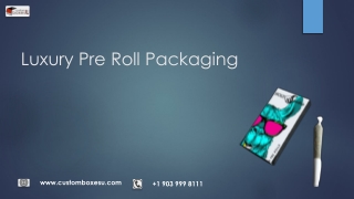 Logo printed cheap pre roll packaging in Texas