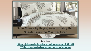 buying good quality bed sheets