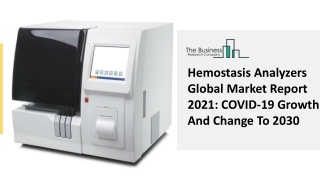 Hemostasis Analyzers Market, Industry Trends, Revenue Growth, Key Players Till 2030