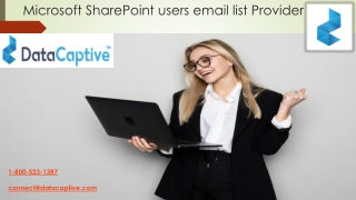 The best Microsoft SharePoint users email list