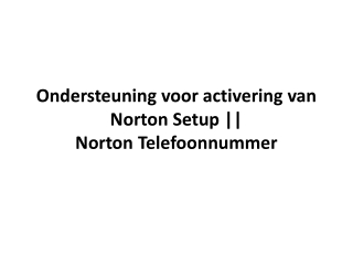 Ondersteuning voor activering van Norton Setup || Norton Telefoonnummer