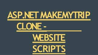 MakeMyTrip Clone, Bus Booking Clone, Online Bus Booking Script