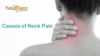 Causes of Neck Pain