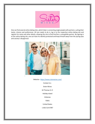 Poly Dating | Sisterwives.com