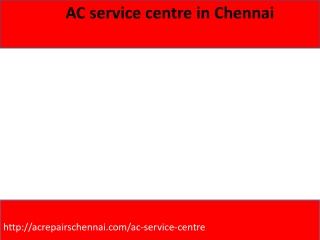 ac service centre in chennai