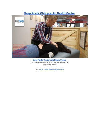 Deep Roots Chiropractic Health Center
