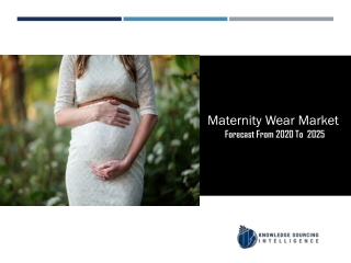 Maternity Wear Market to be Worth US$13.742 billion by 2025