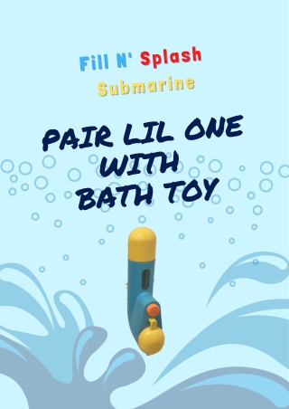 [PDF] Bathtube Toy - Pair your Lil one