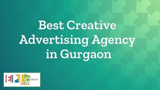 Best Creative Advertising Agency in Gurgaon, Delhi NCR