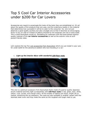 Car Care Tips to Help Keep Your Vehicle