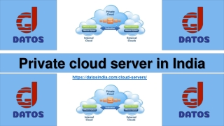 Private cloud server in India 