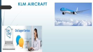 KLM airlines service support