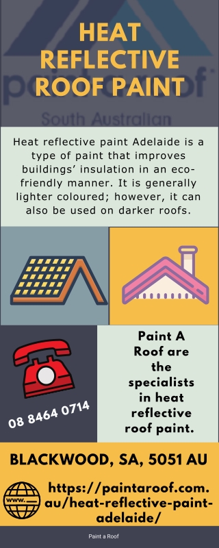 Heat Reflective Roof Paint