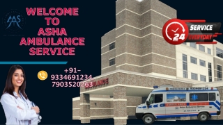 Get Train Ambulance Service with experienced and responsible medical team |ASHA