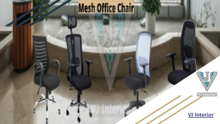 VJ Interior Mesh Office Chair For Sale