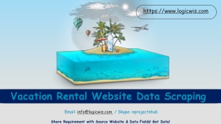 Vacation Rental Website Data Scraping 