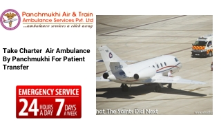 Avail the Exceptional Air Ambulance Service in Delhi with Vital Medication