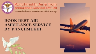 Avail the Best Air Ambulance Service in Mumbai for Rapid Patient Transfer